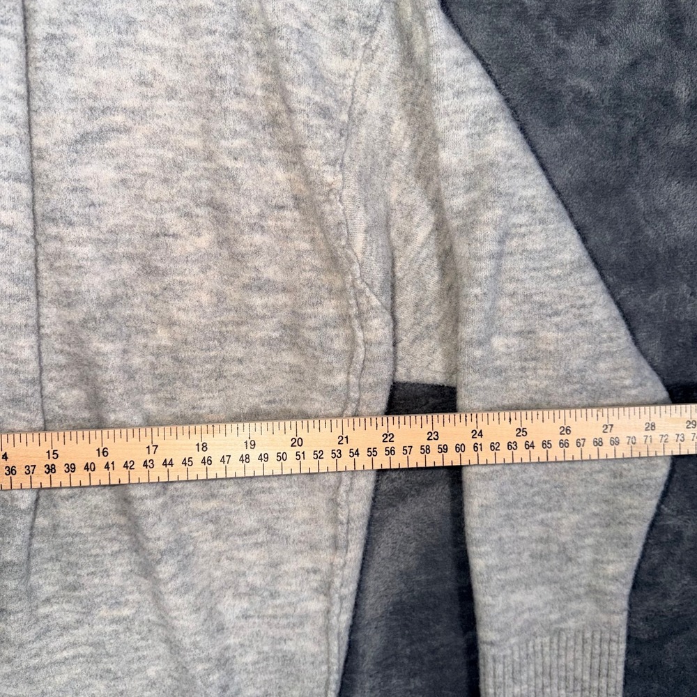 Free People Womens Shawl Collar Cardigan Sweater Size XS Gray Button Front - Picture 5 of 6